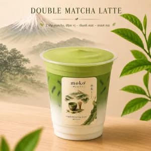 Double Matcha Latte