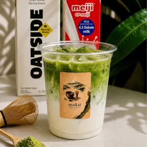Matcha Latte Half-Half